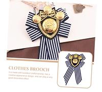 LIFKOME Distintivo Per Vestiti Blu Navy Distintivi Decorativi Per Abbigliamento Spilla Per Etichetta Abito