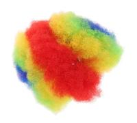 LIFKOME Divertente Parrucca Afro Per Di Calcio E Decorativa Per Feste Divertente Ornamento Per Di Carnevale Copricapo Da Cosplay Attacco in Costume Parrucca in Maschera