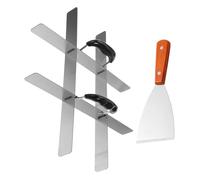 LIFKOME Divisore per Torta in Acciaio Resistente con Manici Ergonomici e Paletta per Porzioni Precise di Dolci, Torte di Riso, Pizza Utensile Multifunzione per Cucina e Dolciaria