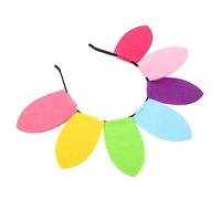 LIFKOME fascia del fiore del sole che fa i primi passi IL moda primo adornare copricapo della ragazza copricapo di girasole per donna fasce per ragazze plastica Colorato