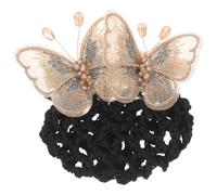LIFKOME Fermagli per capelli per forcine per capelli, retine per chignon da danza, clip per chignon, accessori per capelli, rete per capelli per chignon, rete per capelli da donna, supporto per