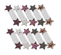 LIFKOME Fermagli per Chioma da Donna Invisibili 10 Pezzi Pettine Elastico Regolabile per Chignon e Acconciature Raccolte Accessori Delicati per Chioma Strumenti per Styling Quotidiano