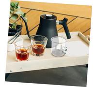 LIFKOME Filtro per Tè Vetro con Infusore Staccabile Setaccio per Foglie Sciolte Filtro Resistente per Tè Alle Erbe e Tisane Accessorio Sostitutivo per Teiere da Design e Durevole