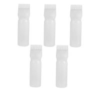 LIFKOME Flaconi Applicatori Per Root Comb Da 150 Ml Flaconi Per Tintura in Scala Con Punta A Pennello Senza Sprechi Perfetti Per La Tintura Dei A Casa Facili Da Pulire