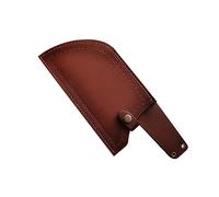 LIFKOME Fodero Coltelli in Pelle Artificiale Custodia Protettiva Per Coltelli Da Cucina Design Semplice e Pratico Compatto Per Campeggio e Uso Quotidiano