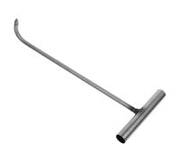 LIFKOME Gancio per Tombino in Acciaio Inossidabile I-shaped, Strumento Versatile e Pratico per Sollevare Coperchi di Tombino e Porte Avvolgibili, Uso Esterno