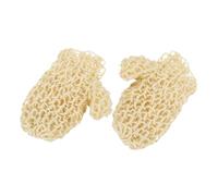 LIFKOME Guanti Esfolianti in Sisal Naturale Per Bagno e Doccia Riutilizzabili e Resistenti Guanto Peeling Corpo Per Esfoliazione Profonda e Radiosa Accessorio Portatile Per Cura