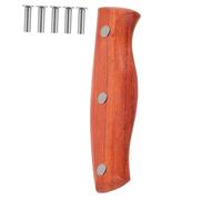 LIFKOME Manici Colore Set da in Marrone Legno e Cucina per 2 Pezzi Trama Fine Presa per da Cucina e Riparazione