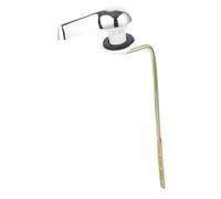 LIFKOME Maniglia per Serbatoio Wc in Ferro Robusto con Finitura Elettroplaccata Lucida Ricambio Leva Laterale per Vecchi Modelli Accessorio Riparazione Bagno Resistente e Affidabile