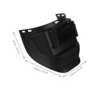 LIFKOME Maschera Protettiva per Saldatura Plastica Nera con Supporto Alluminio Leggero e Resistente Copertura Viso per Casco da Lavoro Riduzione Affaticamento per Uso Prolungato