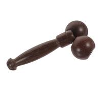 LIFKOME Massaggiatore Strumento Portatile Doppia Sfera in Legno Facciale per Massaggio Manuale del Viso e Fronte per della Pelle e Rilassamento