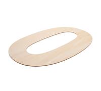 LIFKOME Numeri in Legno Per Compleanno Rustici 16,9x10,7 Vuoto Naturale Zero Supporto Per Numeri Da Tavolo Decorazione