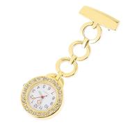 LIFKOME Orologio Da Fob Elegante Con Clip Accessorio Pratico e Stiloso Per Professionisti e Studenti Ospedale Design Con Diamanti Per e Infermiere