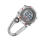 LIFKOME Orologio da Gancio per Arrampicata in Acciaio Inox Rosso