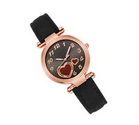 LIFKOME Orologio da Polso Donna Cuore Quarzo Semplice e Stiloso Cinturino in Pelle Effetto Opaco Regalo in Molte Occasioni Elegante e Delicato
