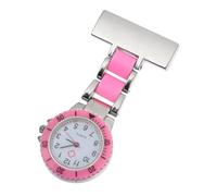 LIFKOME Orologio da Tasca con Movimento al Quarzo Colore Rosa Orologio da Appendere Quadrante Leggibile per Ambienti di Lavoro come Chef o Infermieri per Studenti Movimento Preciso