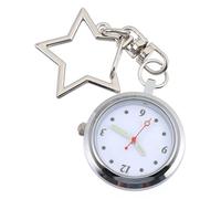 LIFKOME Orologio Da Tasca Per Con Portachiavi Stella Orologio Fob Pratico e Elegante Accessorio Per Professionisti Della Salute Per e Infermiere