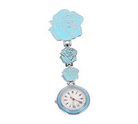 LIFKOME Orologio Da Taschino Per Infermieri Design Rosa Clip Inclusa Resistente e Preciso Per Uso Notturno