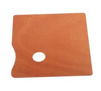LIFKOME Palette in Legno per Pittura a Olio con Foro per Vassoio di Miscelazione Ampio e Robusto Portatile per Artisti per Colori Acrilici e Acquerelli