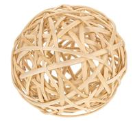 LIFKOME Palline Decorative in Rattan Intrecciate 15 CM Palla Decorativa per Feste e Arredamento Casa Ornamenti Artigianali per Sfondi Fotografici e Decorazioni da Tavolo