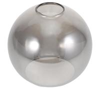 LIFKOME Paralume in Vetro Ambrato Sfera Semicircolare per Lampadario e Applique Diffusione Uniforme della Luce Protezione Polvere per Soggiorno e Sala da Pranzo