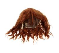 LIFKOME parrucca per le donne parrucca bob per tutti i giorni resistente al calore fino alle spalle Orange