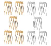 LIFKOME Pettini Laterali Colore Assortito 12 in Ferro per Chioma Accessori per Chioma Eleganti e Resistenti Riduce la Rottura
