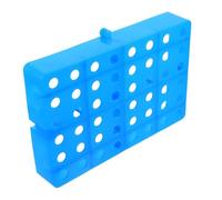 LIFKOME Piattaforma di Stoccaggio in Plastica Blu per Magazzino Struttura Elevata e Resistenza al Carico per Uso Versatile in Ambienti di Deposito