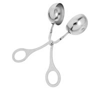 LIFKOME Pinza per Polpette in Acciaio Inossidabile Piccola Strumento per Formare Polpette Facile da Usare per Cucina Casalinga Resistente e Veloce per Preparazioni di Carne Riutilizzabile