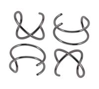 LIFKOME Polsini Per Orecchie Senza Piercing Polsini Ragazze Semplici Per Uomo E Donna Realizzati in Materiale Sicuro Superficie Liscia Non Graffia La Pelle