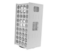 LIFKOME Porta Vernice in Legno Supporto per Artisti Contenitore per Pigmenti da Scrivania Portaoggetti Multifunzionale Espositore per Bottiglie di Vernice Multi-Slot Artigianale