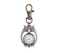 LIFKOME Portachiavi Vintage A Forma Di Gufo Magnetico Per Orologio Da Tasca