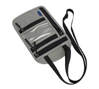 LIFKOME Portafoglio Da Viaggio Multifunzione Con Fissaggio Al Collo Porta Passaporto Rfid Per Protezione Documenti e Carte Per Viaggiatori e Famiglie