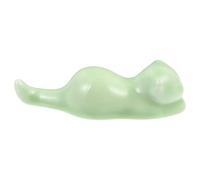 LIFKOME Portapenne in Ceramica per Calligrafia e Supporto Pennello per Inchiostro, Ornamento da Scrivania Creativo per Studio e Pittura, Materiale Ceramico Resistente, Design Pratico