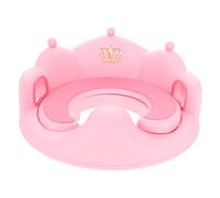 LIFKOME Riduttore Wc per Unisex con Cuscino Antiscivolo Sedile Ergonomico per Addestramento Vasino per Ragazzi e Ragazze Facile da Pulire Materiale PP Durevole Colore Rosa