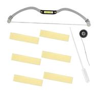 LIFKOME Righello Sopracciglia Portatile in Lega di Alluminio per Trucco e Microblading Strumento Pratico per Misurare Forma Posizione e Professionale per Definizione Precisa