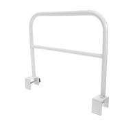 LIFKOME Safety Bed Guard Rail With Transparent Structure, Lightweight Iron Fall Prevention Bed Rail For Babies And Seniors, Ideal For Home Use