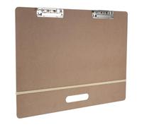 LIFKOME Scheda di Schizzi Che pianifica a Mano Lavagna per disegnare Graffiti Tavolo da Disegno Artistico Tavolo da Disegno con Clip Tavolo da Disegno Universale Legno Beige