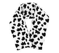 LIFKOME Sciarpa Donna Invernale Calda Motivo Mucca Cotone Morbido Multitasca per Look Raffinato e Versatile