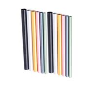 LIFKOME Set 2 Pezzi Strumenti per Manicure 12 Bastoncini Curvi in Metallo Asta Curva C per Modellare Unghie in Gel UV e Acrilico Correzione Curva Punte Nail Art per Unghie alla Francese