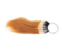 LIFKOME Set 30 Ciocche Chioma Veri per Test Tintura, Campioni Colore Naturali per Parrucchieri, Anelli per Esercitazione Colorazione e Styling Professionale