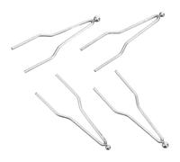 LIFKOME Set 4 Punte per Pirografia in Lega Cromo-Nichel Compatibili Modelli Lh30-lh100, Design Ergonomico per Lavori Professionali di Incisione su Legno
