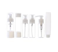 LIFKOME Set 8 Pezzi Flaconi Cosmetici da Viaggio, Mini Bottiglie Vuote per Lozione e Spruzzatore Profumo, Contenitori Spray Pratici per Liquidi, Adatti a Viaggi e Uso Quotidiano