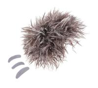 LIFKOME Set Parrucca Da Scienziato Pazzo Con Baffi e Sopracciglia, Parrucca Cosplay Castano Chiaro in Fibra Sintetica, Costume Da Nonno Per Bambini e Adulti, Festa a Tema Scientifico e Halloween