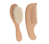 LIFKOME Set Spazzola Pettine Legno Ragazzo Ragazza Chioma Morbida Lavaggio Cura Doccia Pettine Spazzola Legno Ragazzo Ragazza Chioma Morbida Lavaggio Cura Doccia