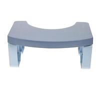 LIFKOME Sgabello Per Wc Da Bagno Compatto e Stabile, Poggiapiedi Per Sedile Wc Domestico, Ausilio Per Toilette Per Ragazzo Ragazza e Anziani, Leggero e Salvaspazio Per Uso Quotidiano