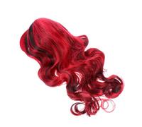LIFKOME Sintetica Lunga Riccia e Ombré Resistente al Cosplay Halloween e Confortevole per Feste e