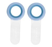LIFKOME Sollevatore per Copriwater 2 Pezzi Leggero e Portatile in Abs+pc+tpr Maniglia Pratica per Aprire Coperchio del Wc Accessorio Bagno