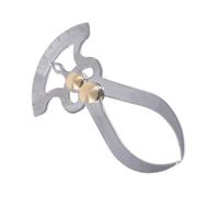 LIFKOME Spessimetro in Acciaio Inox per Misurazione Interna ed Esterna Strumento di Misurazione per Gioielli e Lavorazioni di Precisione Materiale Durevole Antiruggine