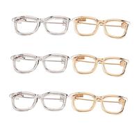 LIFKOME Spilla Creativa in per Occhiali 6 Pezzi Accessori per a per Abbigliamento Mini Decorazioni per e Sciarpe
